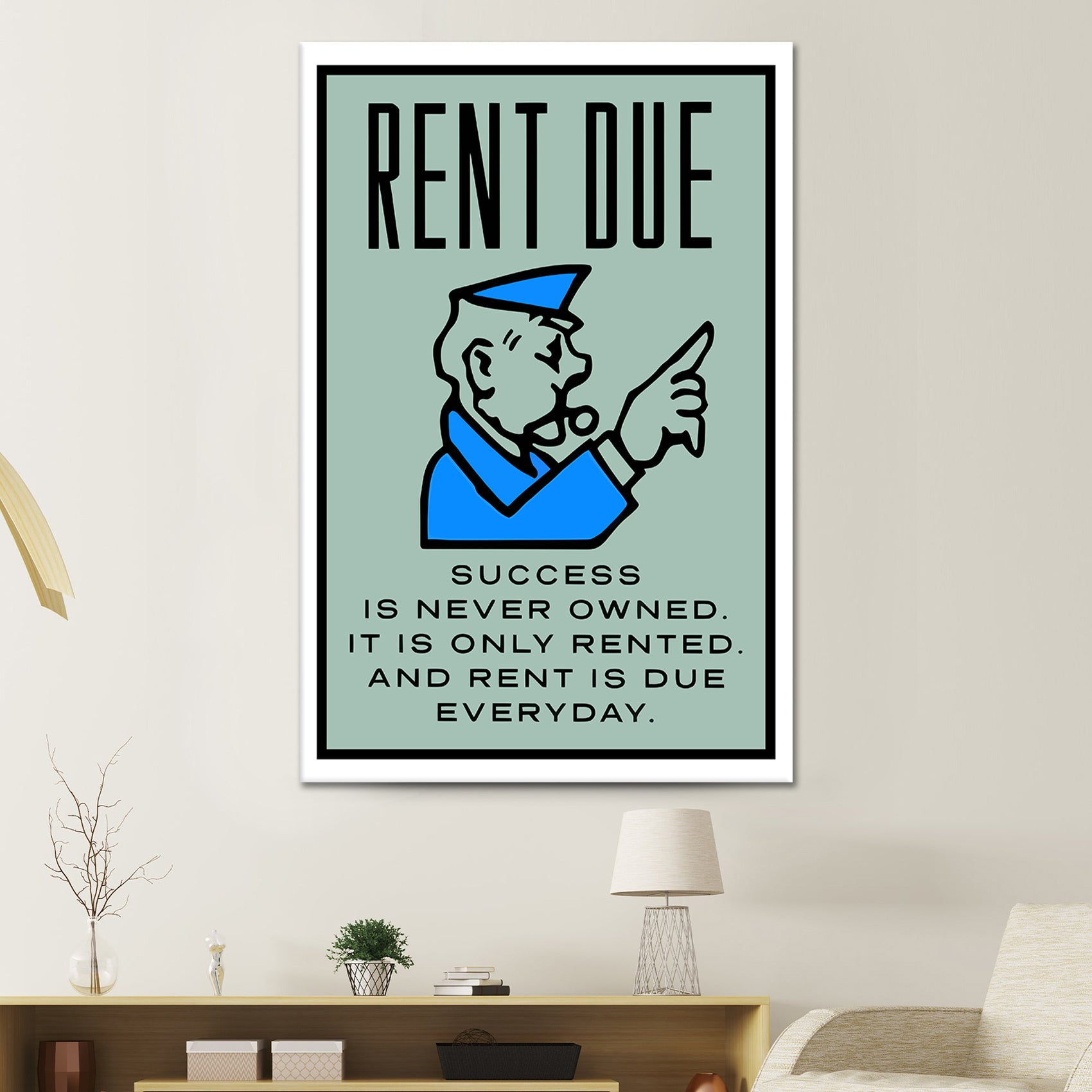 RENT DUE