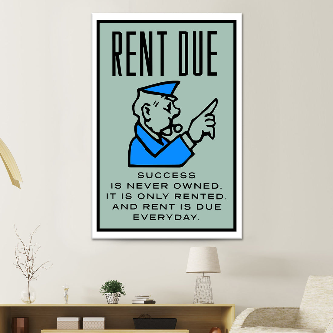 RENT DUE